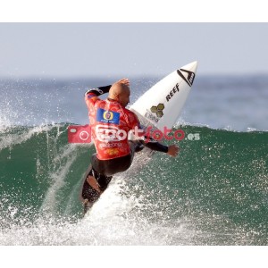 Boby Martínez en el Billabong Pro-Mundaka del 2007