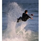 Surfista en la Playa de Zarautz