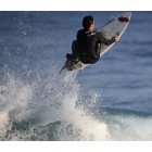 Surfista en la Playa de Zarautz